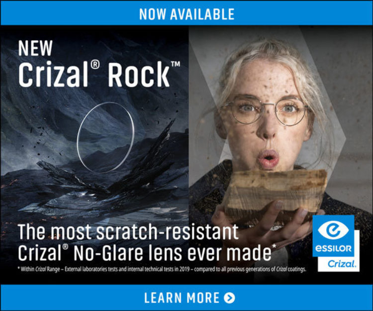 Free ABO CE Webinar - Delivering Durability Like Never Before with the new Crizal® Rock™