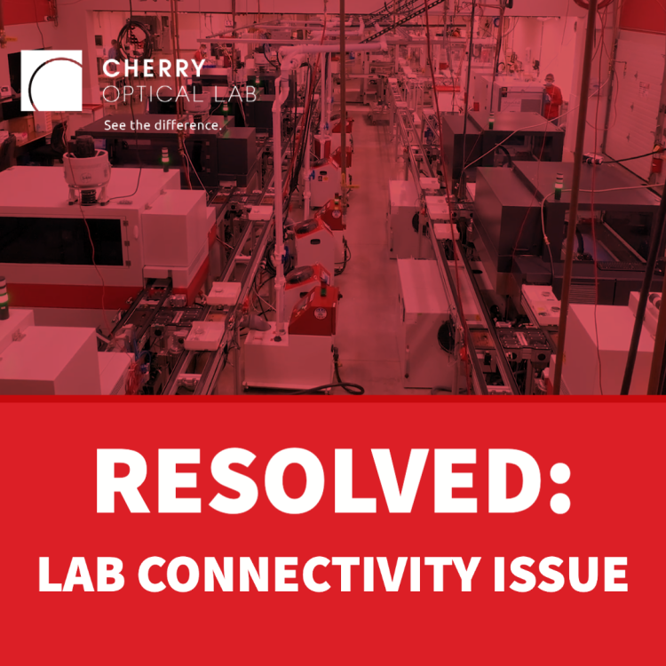 RESOLVED: Lab Connectivity Issues