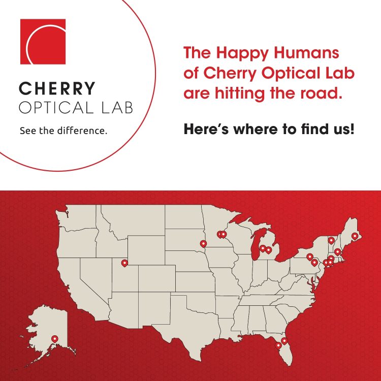 The Happy Humans of Cherry Optical Lab are hitting the road!