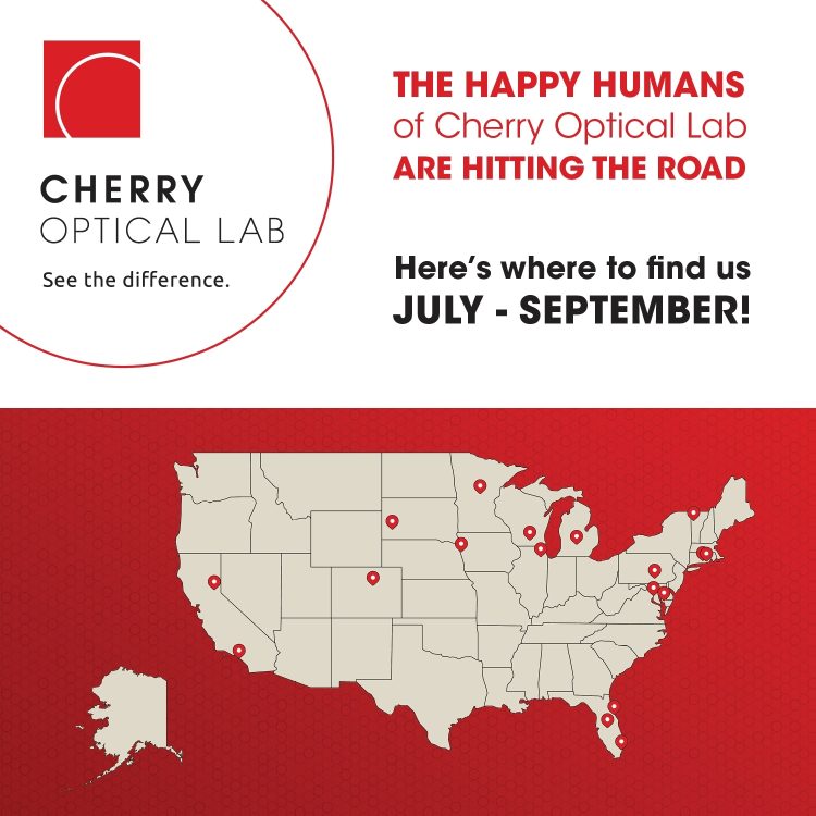 The Happy Humans of Cherry Optical Lab are hitting the road!